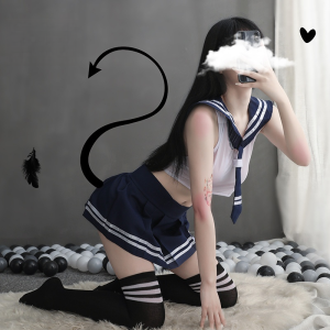 Student-Style Nightclub Uniform Cosplay Set