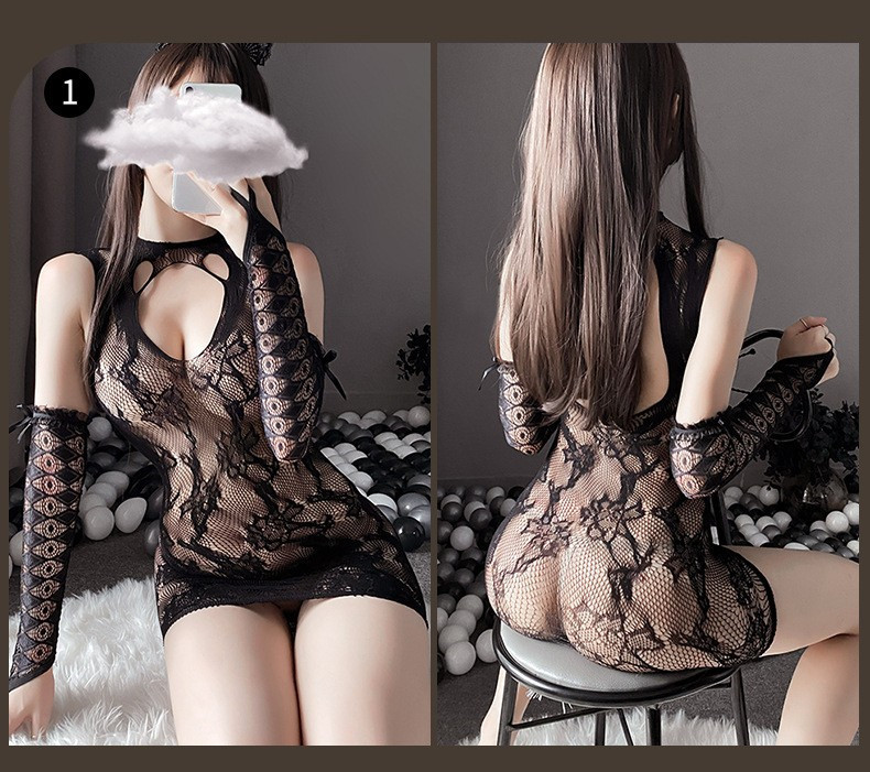 Hot Secretary Cosplay One-Piece Sleepwear - 图片 2