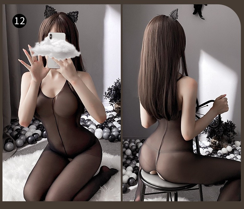 Hot Secretary Cosplay One-Piece Sleepwear - 图片 5