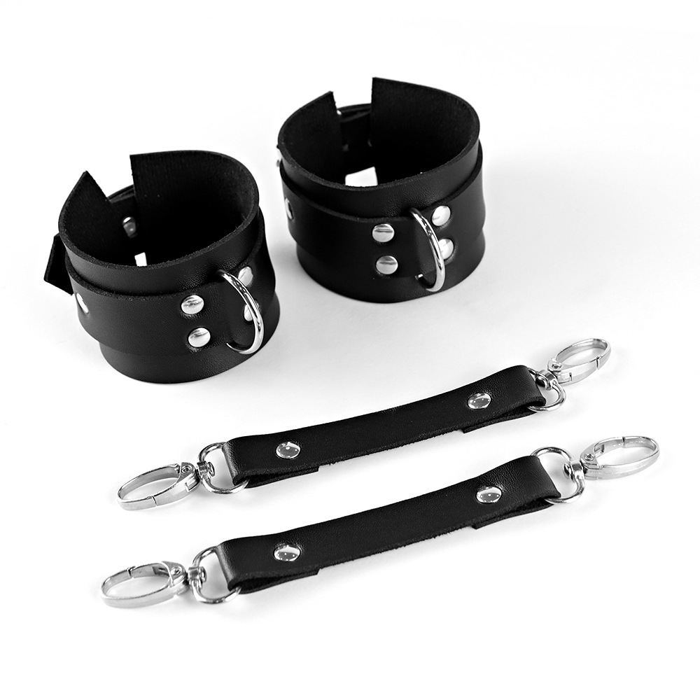 Leather Mood Wrist Restraint – Couple Play Strap - 图片 7