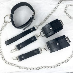 Leather Mood Wrist Restraint – Couple Play Strap
