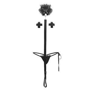 Leather Body Chain 3-Piece Set – Chest Chain & Accessories