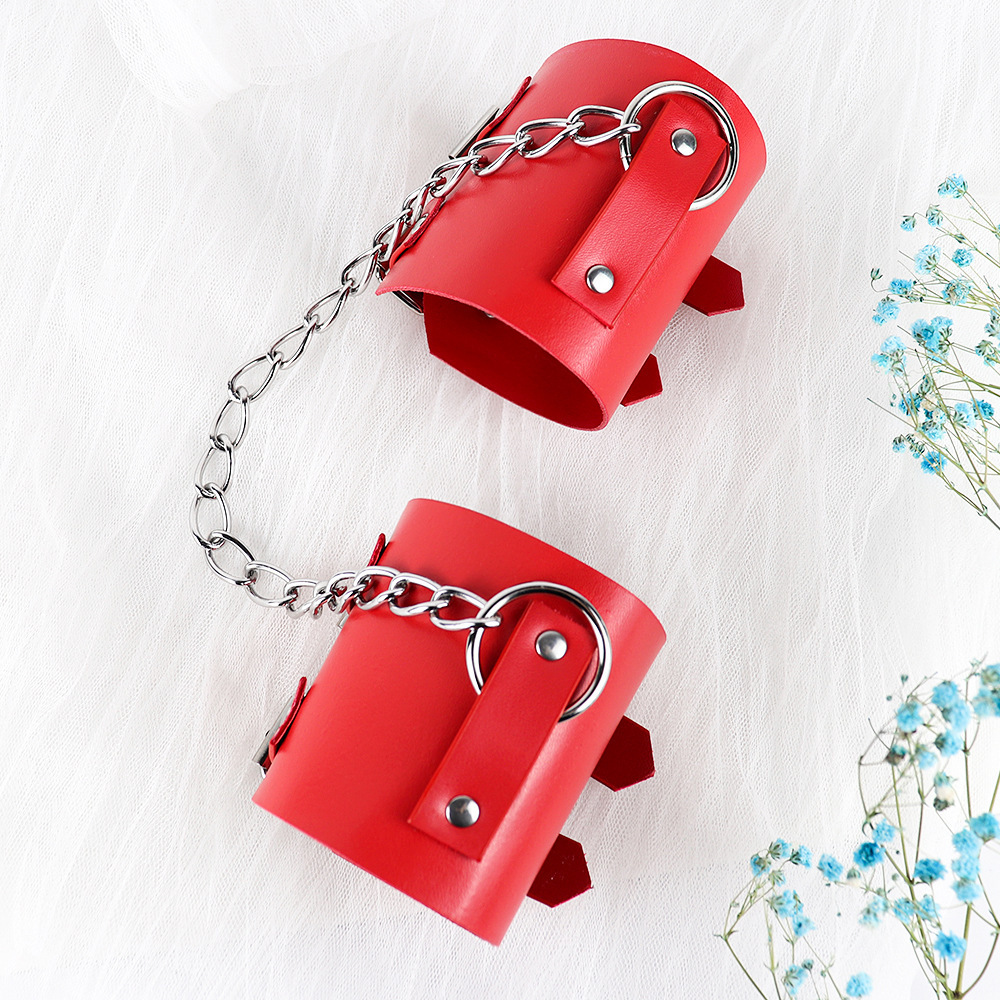Leather Mood Wrist Restraint – Couple Play Strap - 图片 5