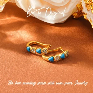 Original Fashion AQE0004 Zircon Earrings