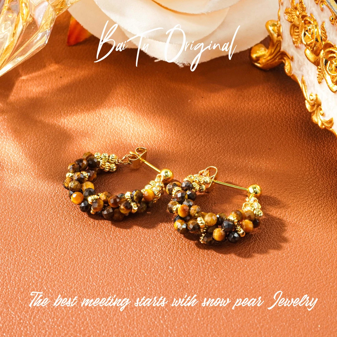 Light Luxury Handcrafted WX0142 Enamel Mid-Length Necklace - 图片 4