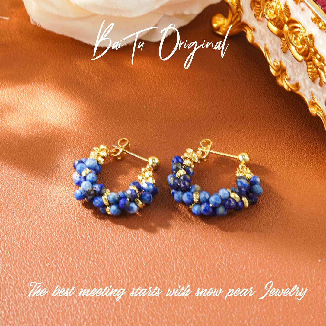 Light Luxury Handcrafted WX0142 Enamel Mid-Length Necklace - 图片 5