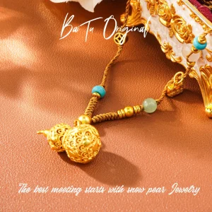 Fashion Couture AHX3454 Copper Alloy Fabric Necklace (Mid-Length)