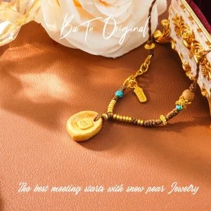 Light Luxury Handmade WX0144 Copper Alloy Fabric Necklace (Mid-Length)