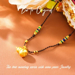 Fashion Couture AHX3455 Copper Alloy Fabric Necklace (Mid-Length)