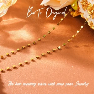 Couture WX0188 Titanium Steel Necklace (Mid-Length)